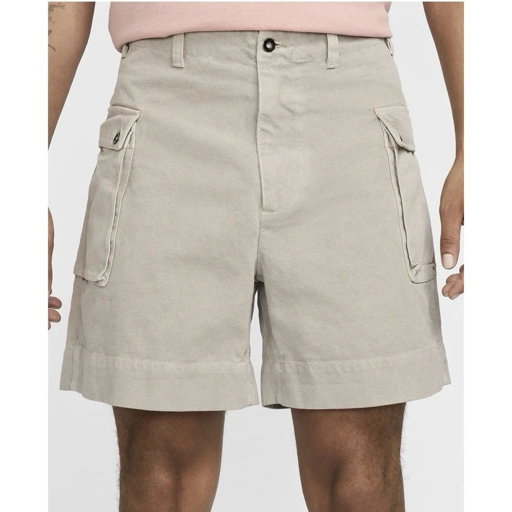 NEW Nike Life Hemp Cargo Shorts FZ6571-014 Men's Size 32 MSRP $95 Hiking Shorts